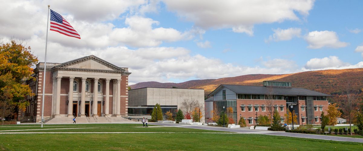Williams campus on a fall day