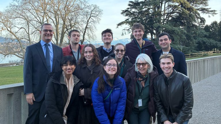 A global scholars cohort in Switzerland