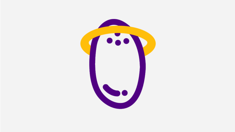 potato with a halo
